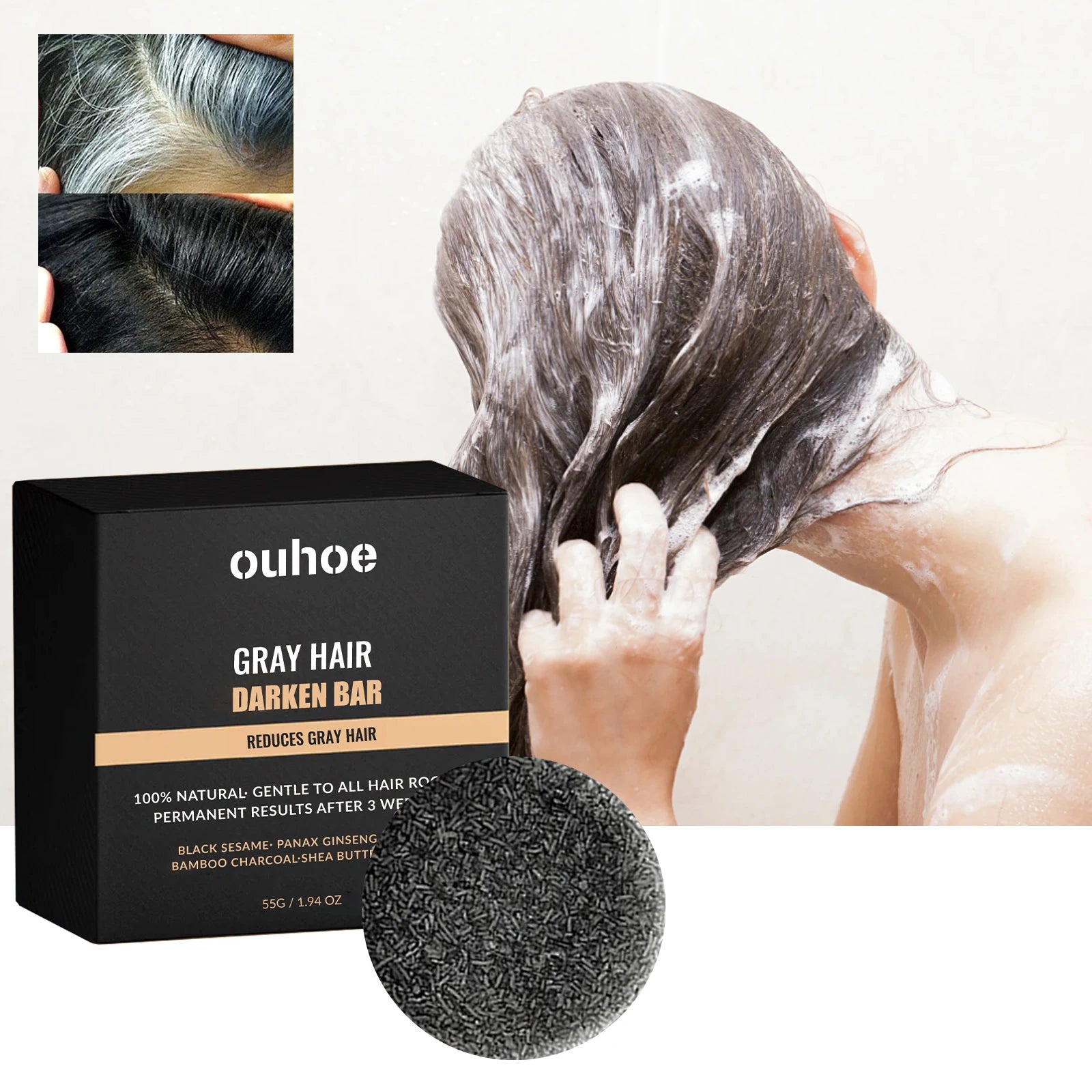 Hair Regrowth Root Activating Shampoo Bar