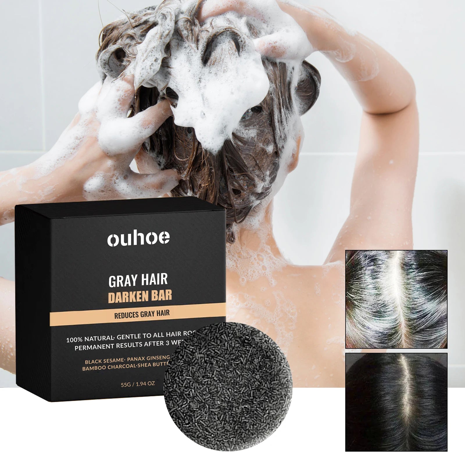 Hair Regrowth Root Activating Shampoo Bar