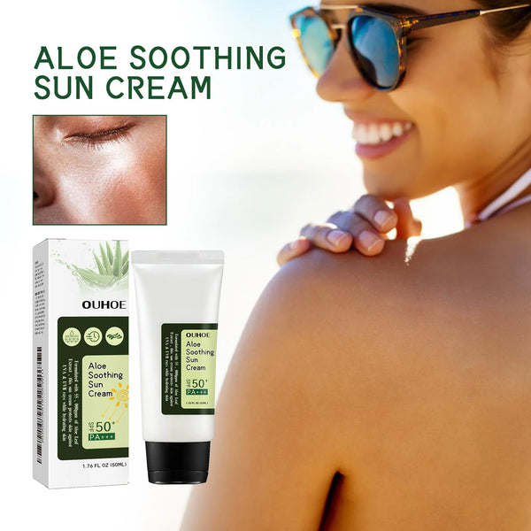 OUHOE Aloe Soothing Sun Cream SPF50+ PA+++