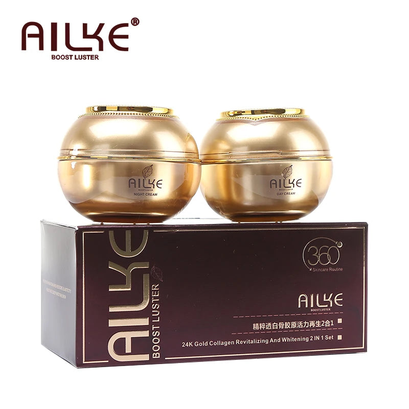 AILKE Facial Skincare Set – Moisturizing & Whitening for Women