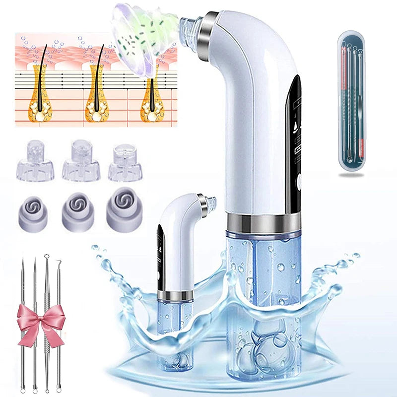 2025 Blackhead Remover Vacuum – Electric Pore Cleaner & Facial Device