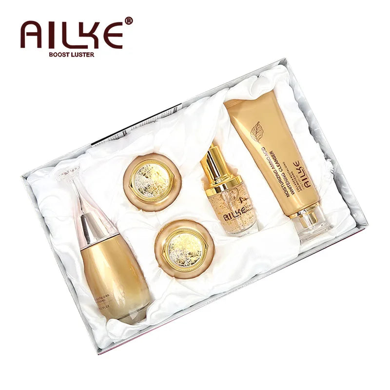 AILKE Facial Skincare Set – Moisturizing & Whitening for Women