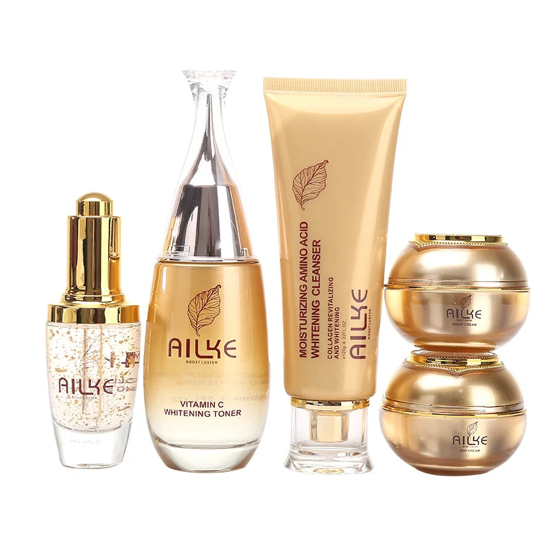 AILKE Facial Skincare Set – Moisturizing & Whitening for Women