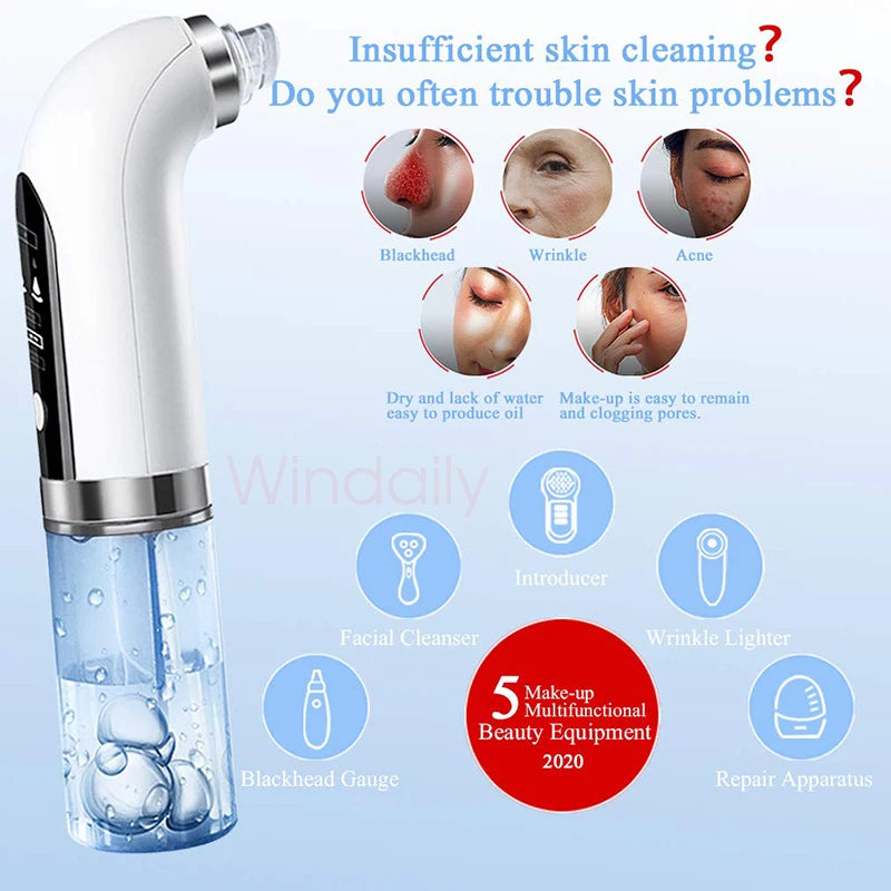 2025 Blackhead Remover Vacuum – Electric Pore Cleaner & Facial Device