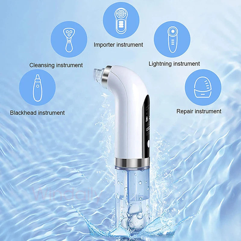 2025 Blackhead Remover Vacuum – Electric Pore Cleaner & Facial Device