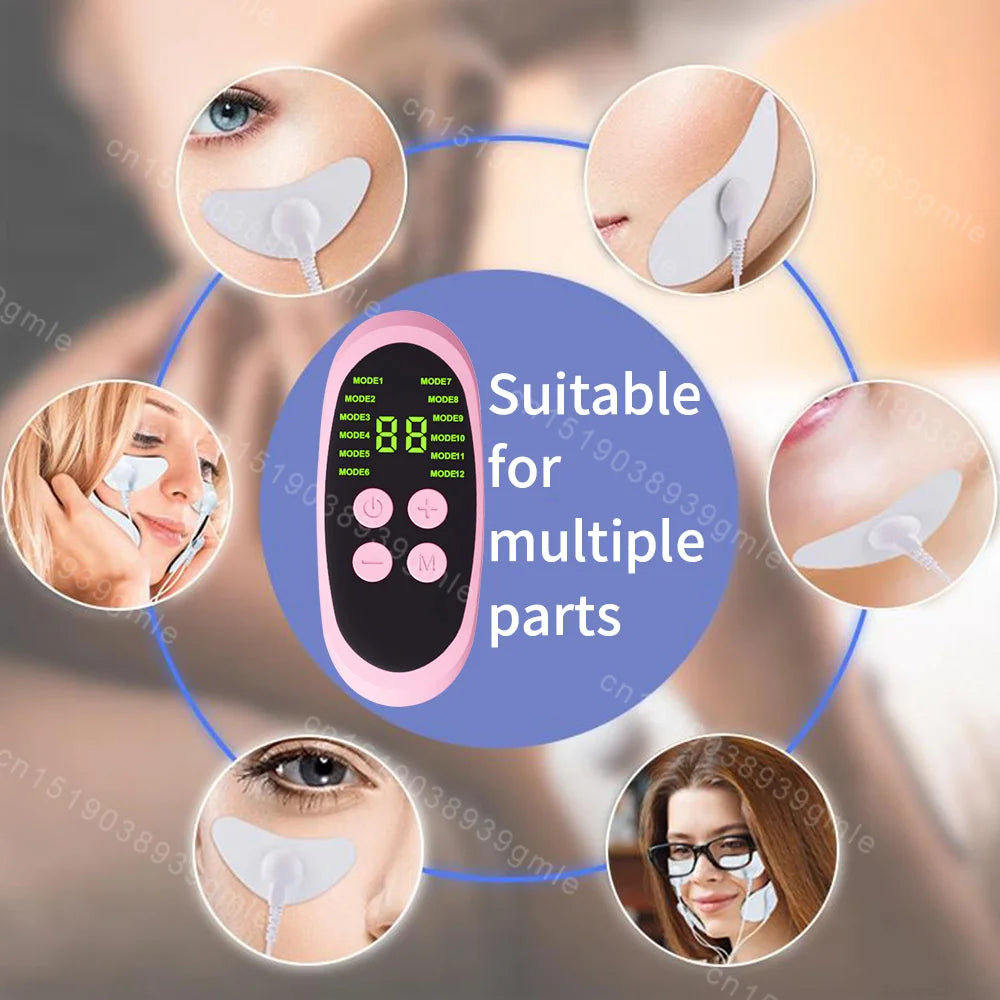 EMS Microcurrent Face Lifting Massager – Anti-Wrinkle & Skin Tightening