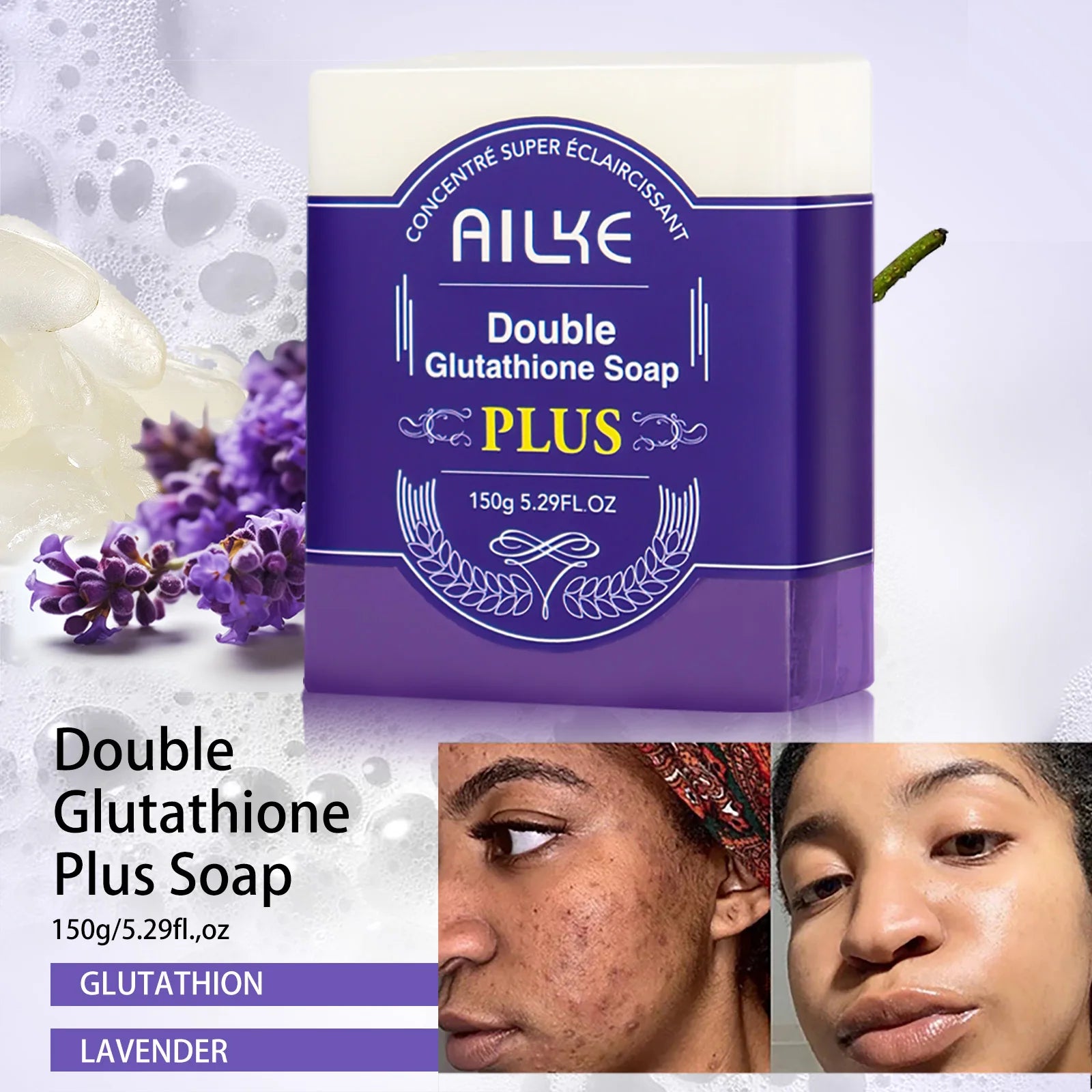 AILKE Glutathione Bleaching Cream – Advanced Lightening & Glow Lotion