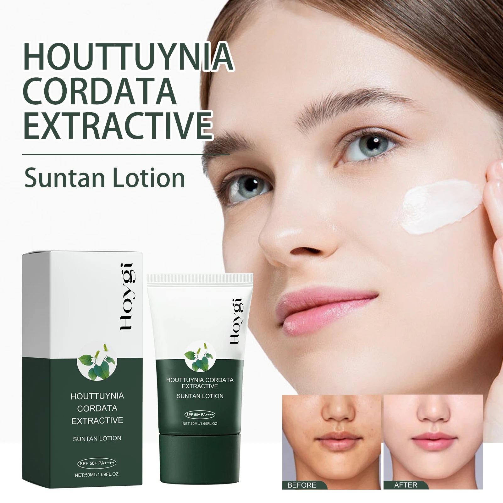 Houttuynia Cordata Calming Moisture Sun Cream