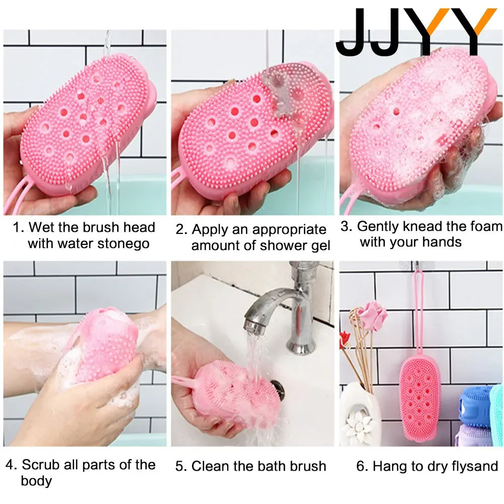 JJYY Silicone Body Scrubber