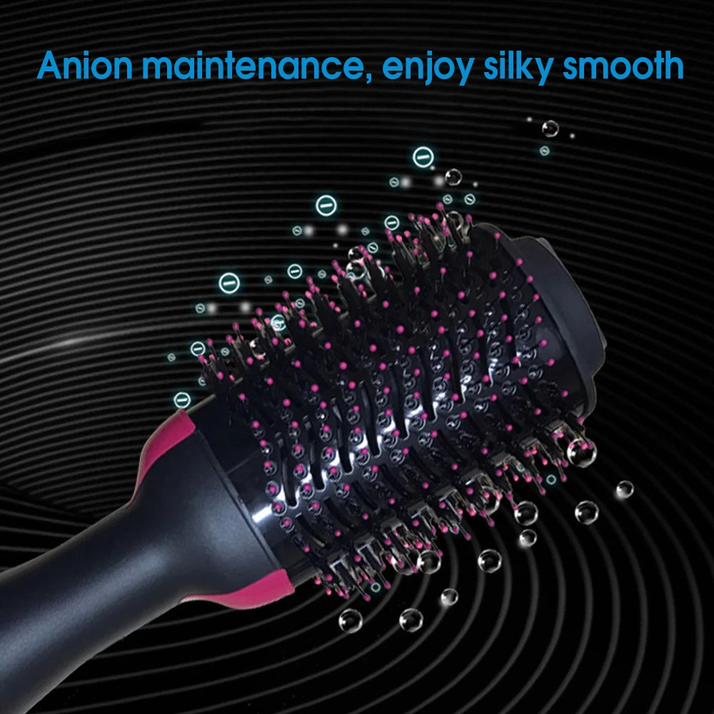 Electric Heating Hair Comb – 2-in-1 Straightener & Dryer Brush