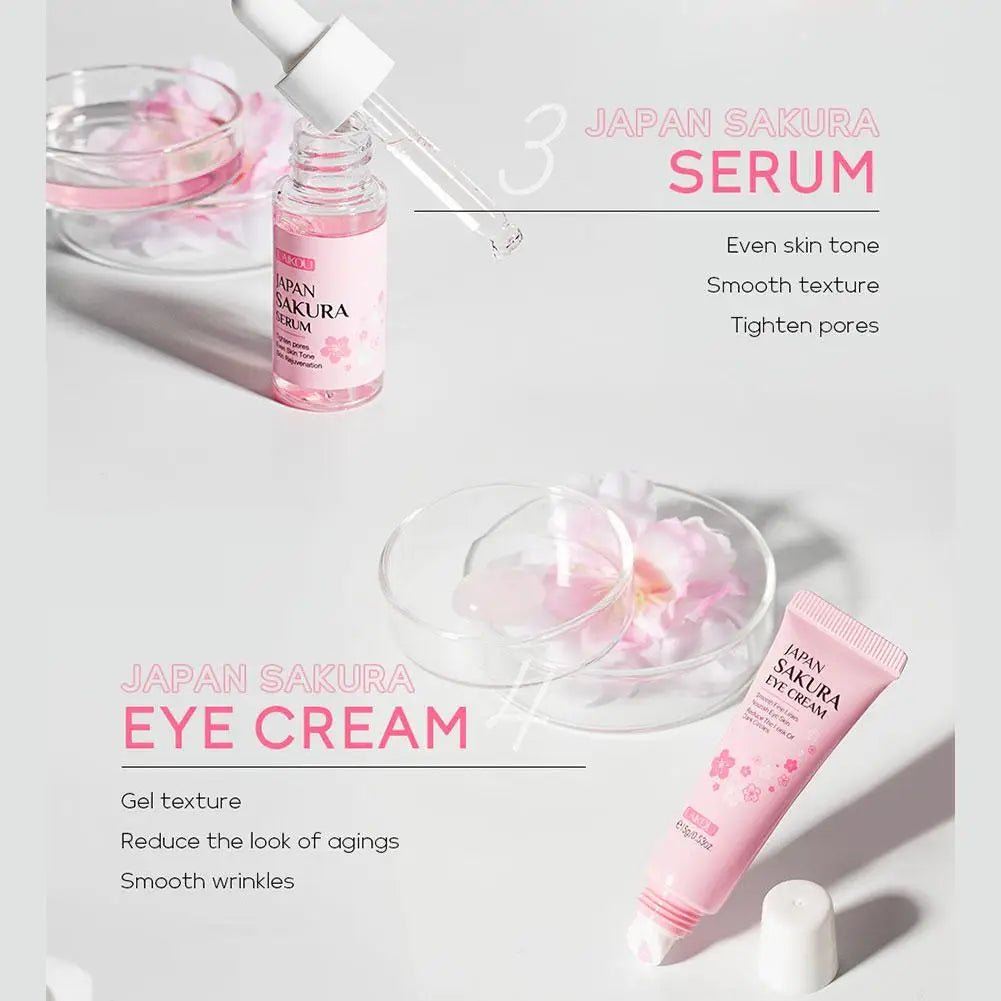 6-Piece Sakura Skin Care Set – Complete Face Care Gift Box