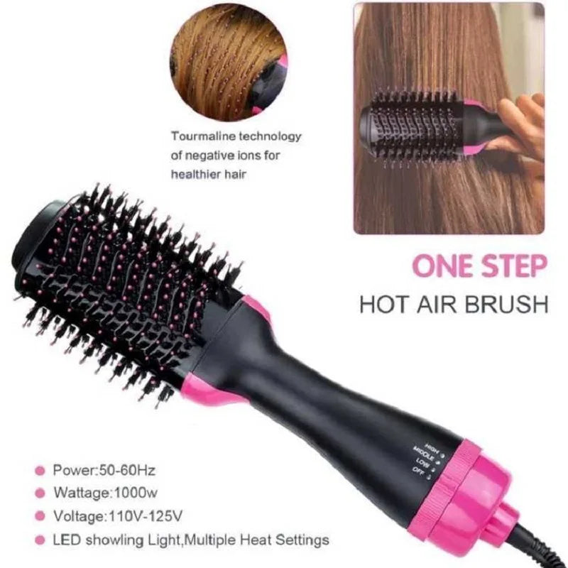 Electric Heating Hair Comb – 2-in-1 Straightener & Dryer Brush