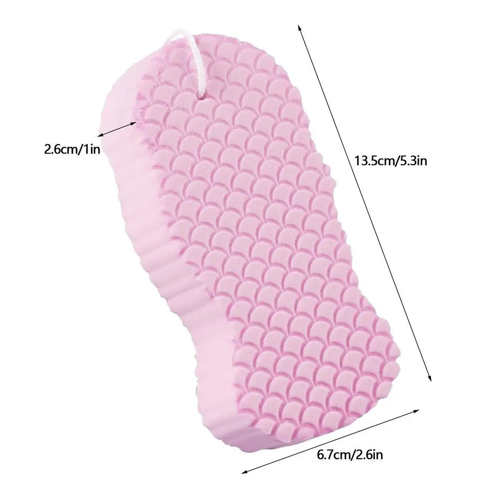 3D Soft Exfoliating Body Scrubber