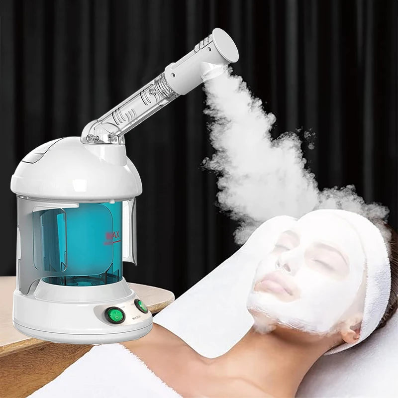 KSKIN Portable Ionic Face Mist Steamer – Hydrating & Professional Facial Care