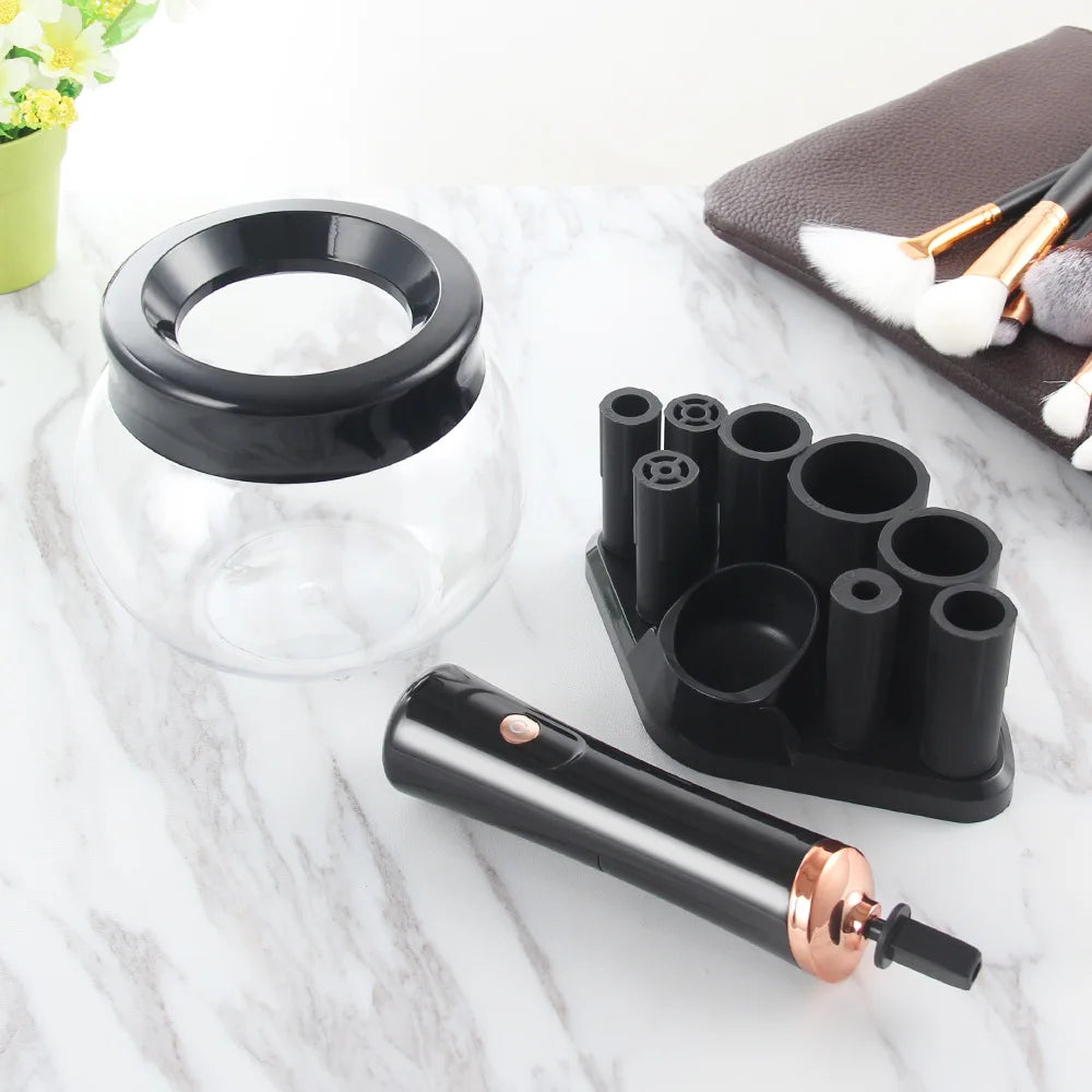 USB Rechargeable Electric Makeup Brush Cleaner & Dryer