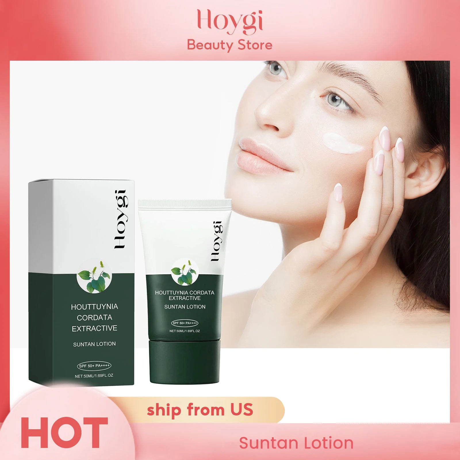 Houttuynia Cordata Calming Moisture Sun Cream