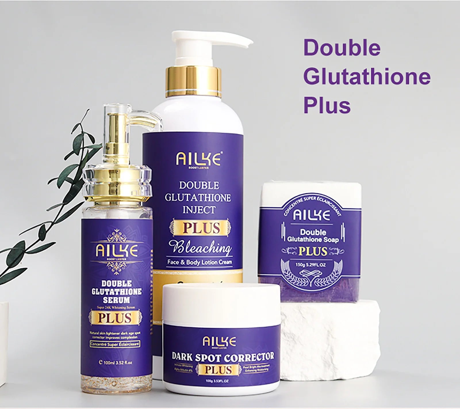 AILKE Glutathione Bleaching Cream – Advanced Lightening & Glow Lotion