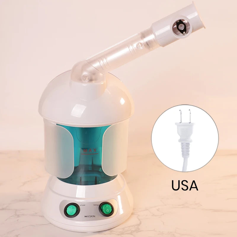 KSKIN Portable Ionic Face Mist Steamer – Hydrating & Professional Facial Care