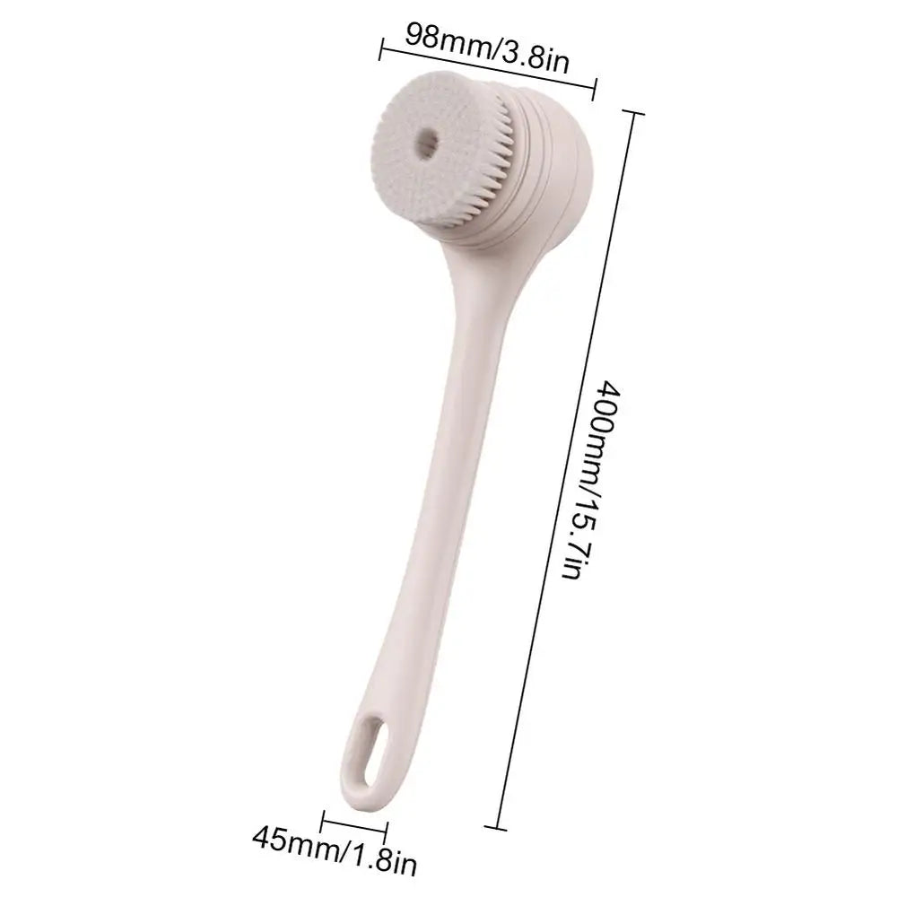 Long Handle Electric Silicone Shower Brush