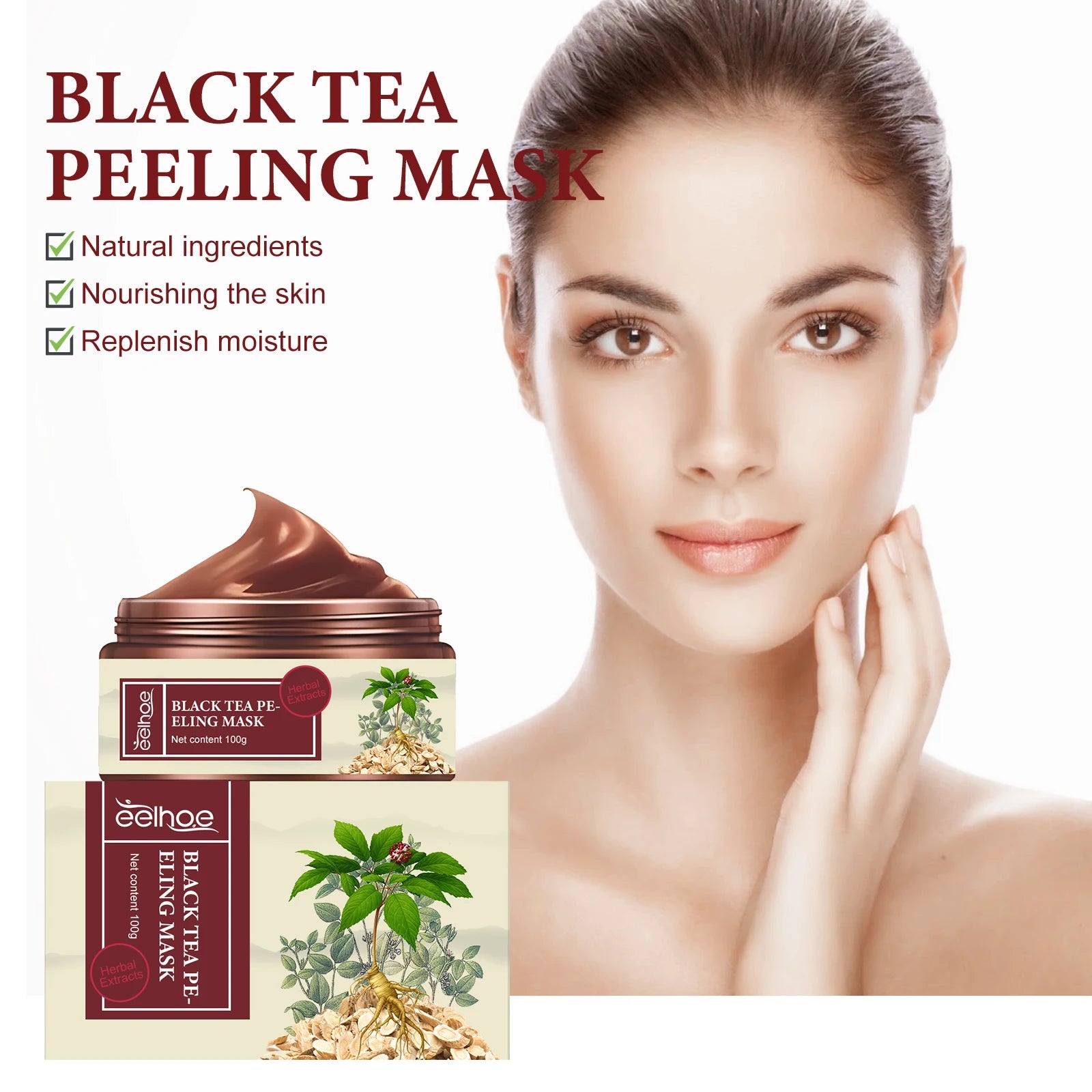 Ginseng Blackhead Remover Facial Mask