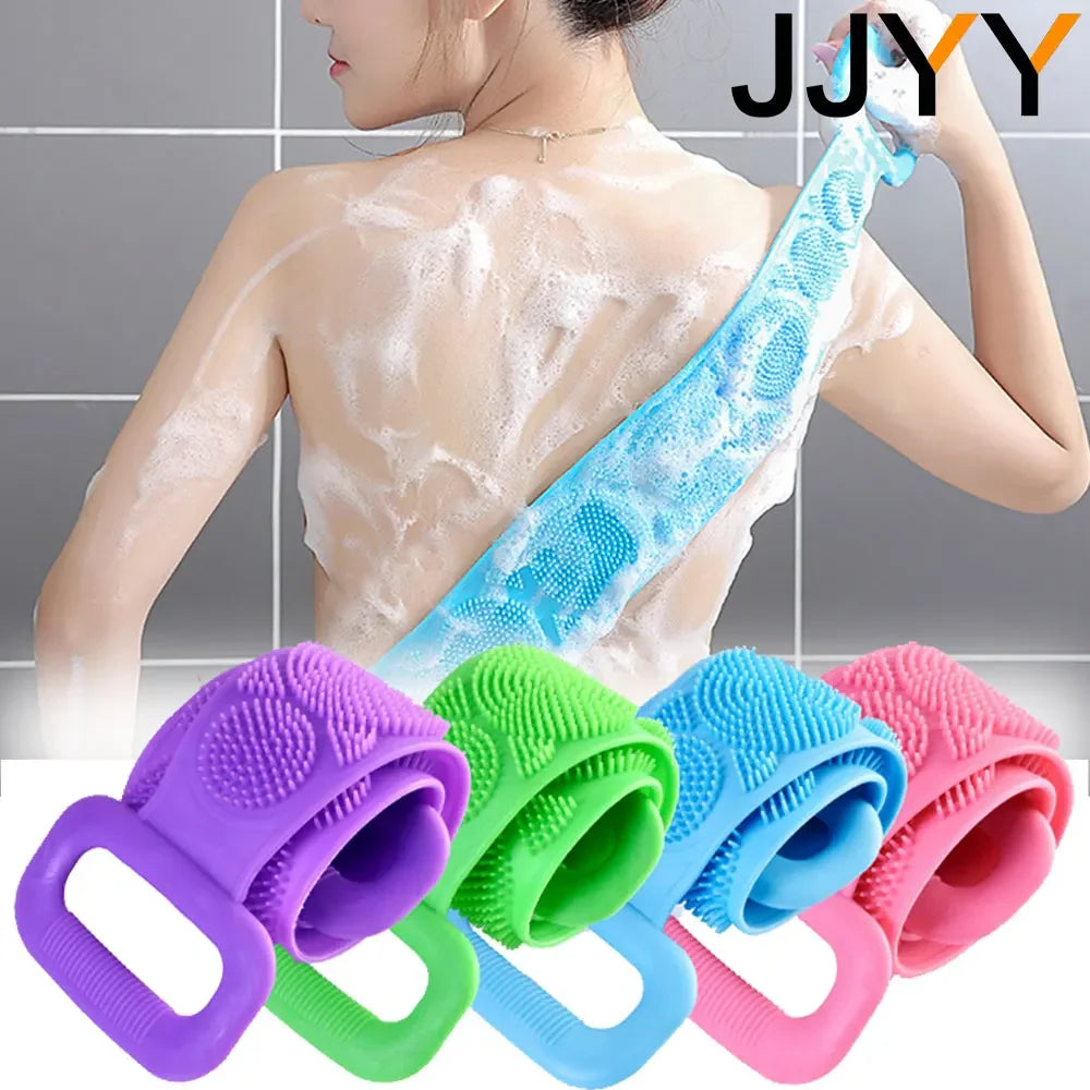 JJYY Silicone Massage Bath Towel