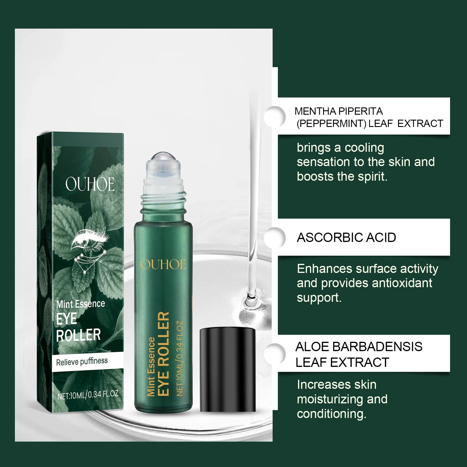 Mint Eye Serum with Vitamin C