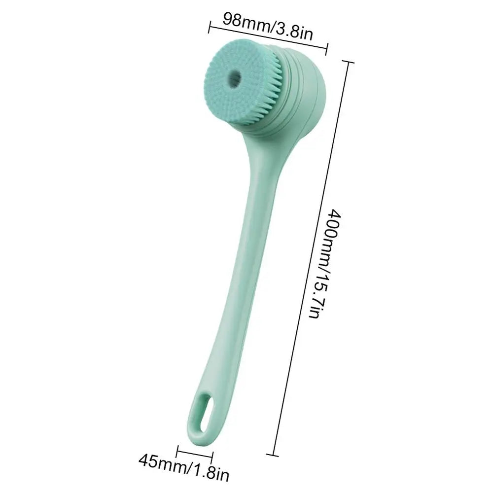 Long Handle Electric Silicone Shower Brush