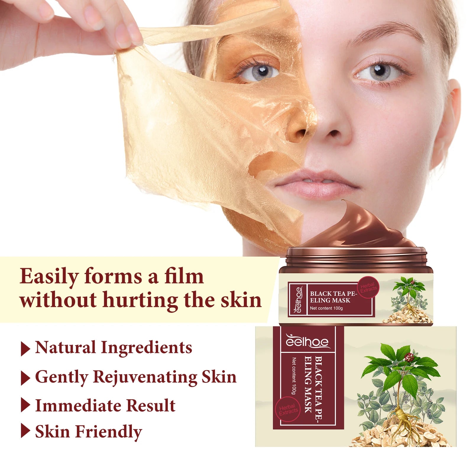 Ginseng Blackhead Remover Facial Mask