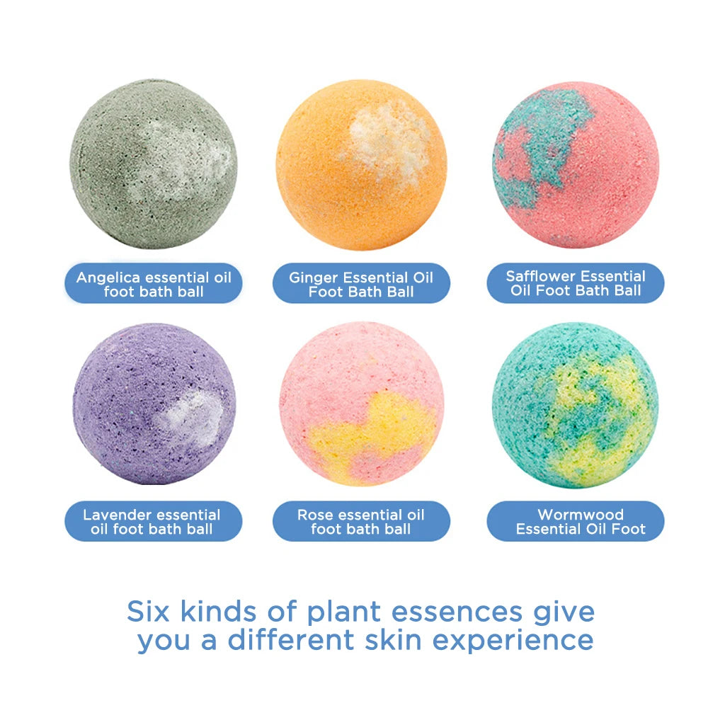 12-Piece Aromatherapy Bath Bomb Set – Moisturizing & Relaxing Spa Balls