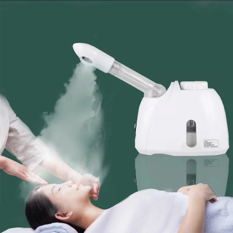 Ozone Facial Steamer – Warm Mist Humidifier for Deep Cleansing & Spa Care