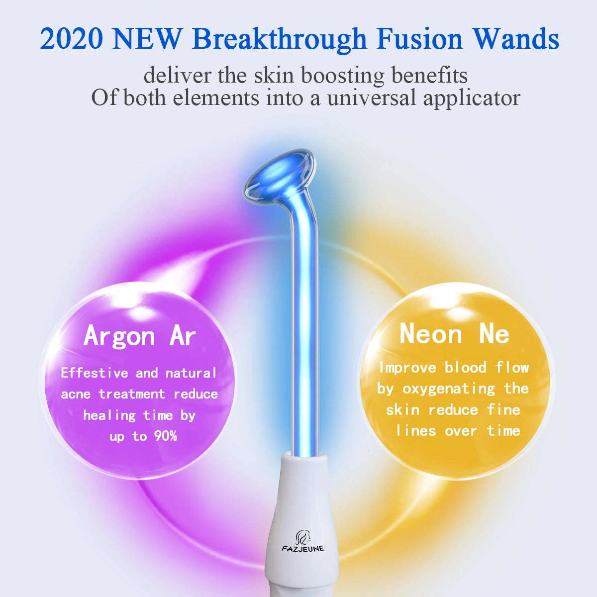 Blue 6-in-1 High Frequency Facial Machine