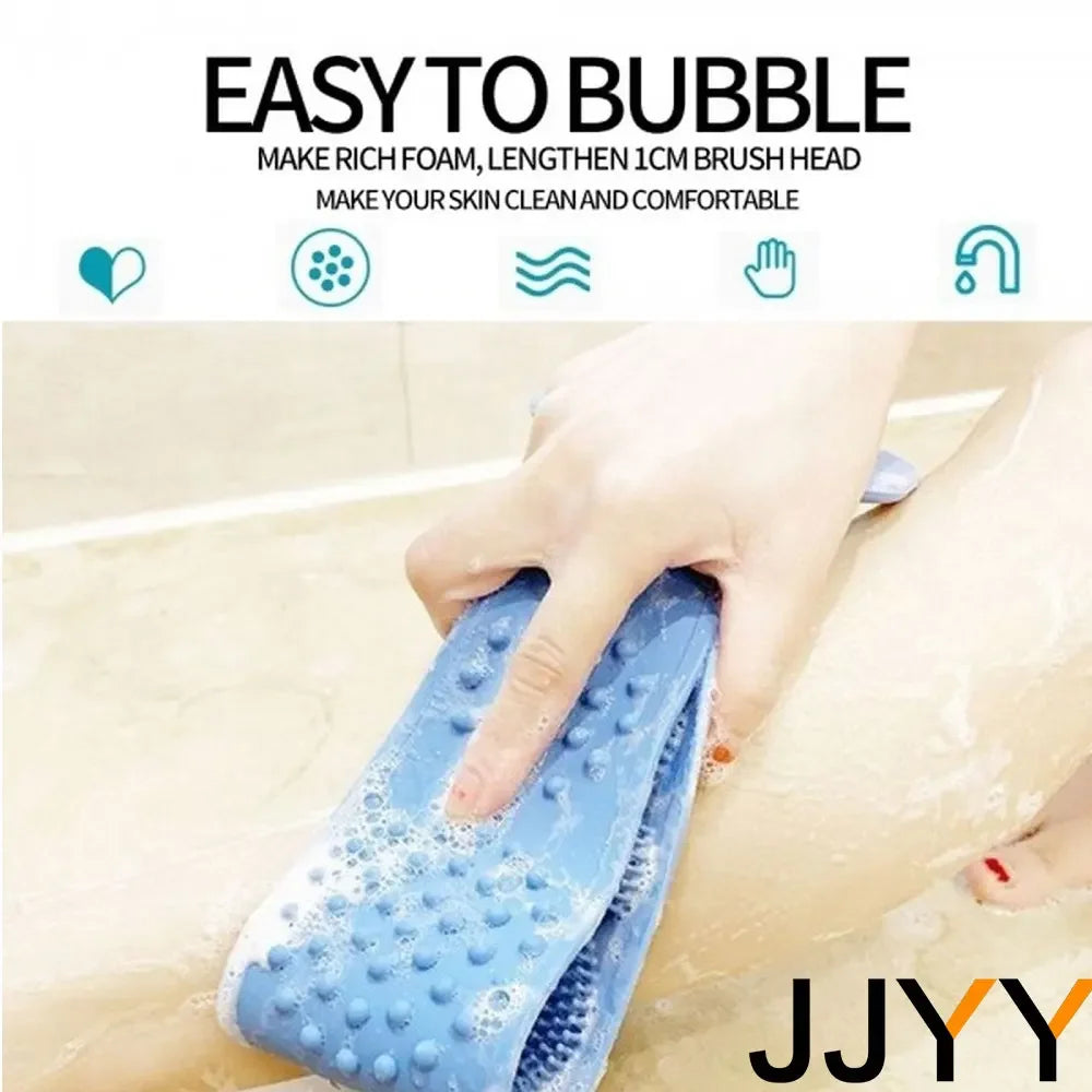 JJYY Silicone Massage Bath Towel